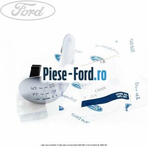 Capac nuca schimbator, 5 trepte negru crom Ford Fiesta 2005-2008 1.3 60 cai #14C165BDD6